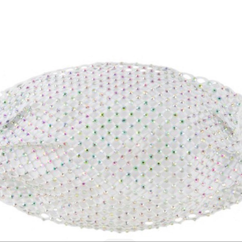 Adjustable Rhinestone Bling lined Mesh Masks - Picture 4 of 9